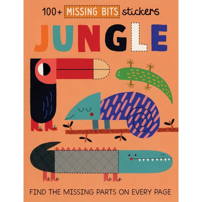 Missing Bits Stickers - Jungle - HoneyBug 
