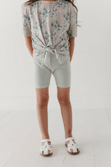 Girl's Tie Front Shirt