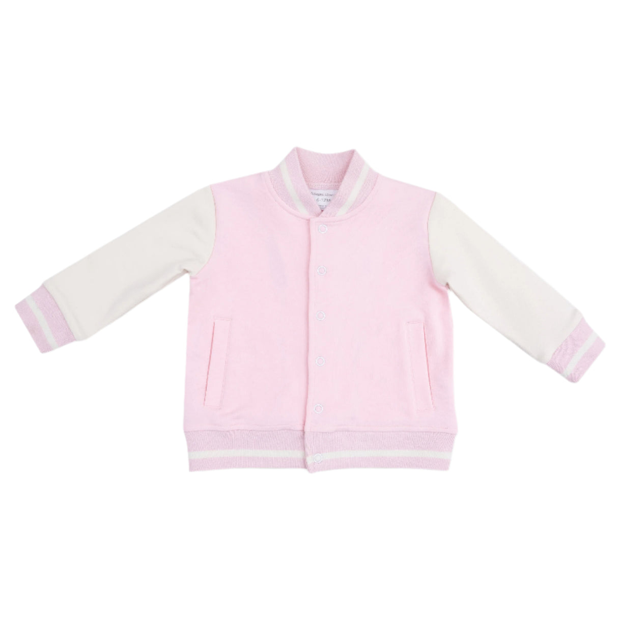 Letterman Jacket - Varsity Pink - HoneyBug 