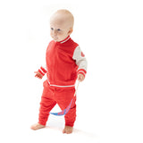 Letterman Jacket - Varsity Red - HoneyBug 