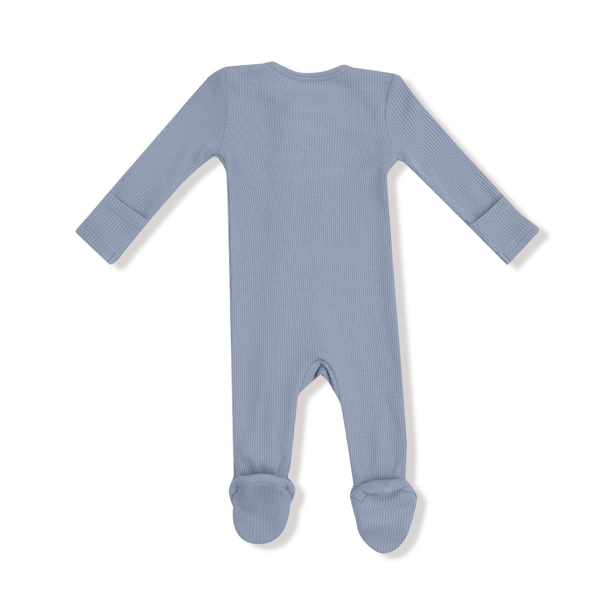 2 Way Zipper Footie - Blue Blizzard - HoneyBug 