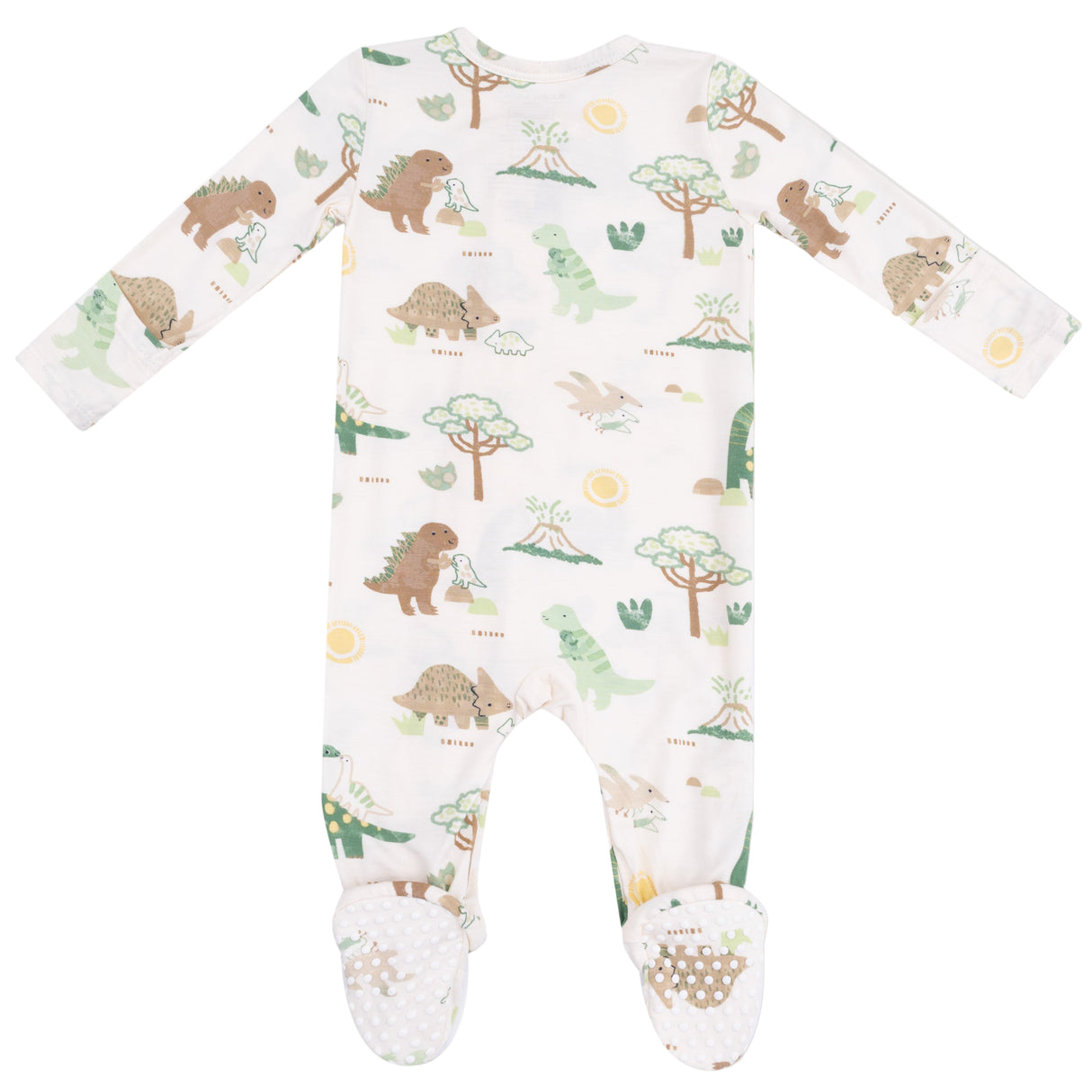 2 Way Zipper Footie - Baby Love Dinos - HoneyBug 
