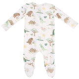 2 Way Zipper Footie - Baby Love Dinos - HoneyBug 