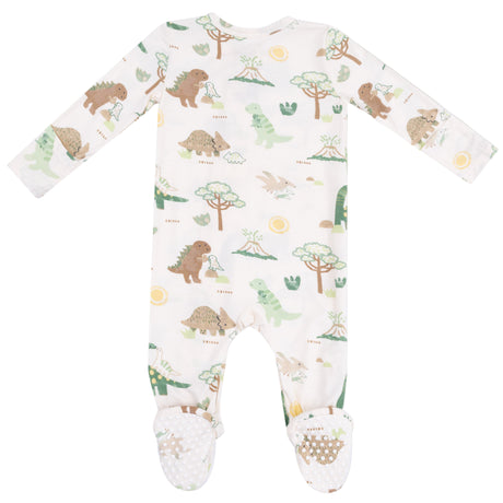 2 Way Zipper Footie - Baby Love Dinos - HoneyBug 