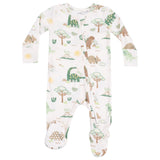 2 Way Zipper Footie - Baby Love Dinos - HoneyBug 