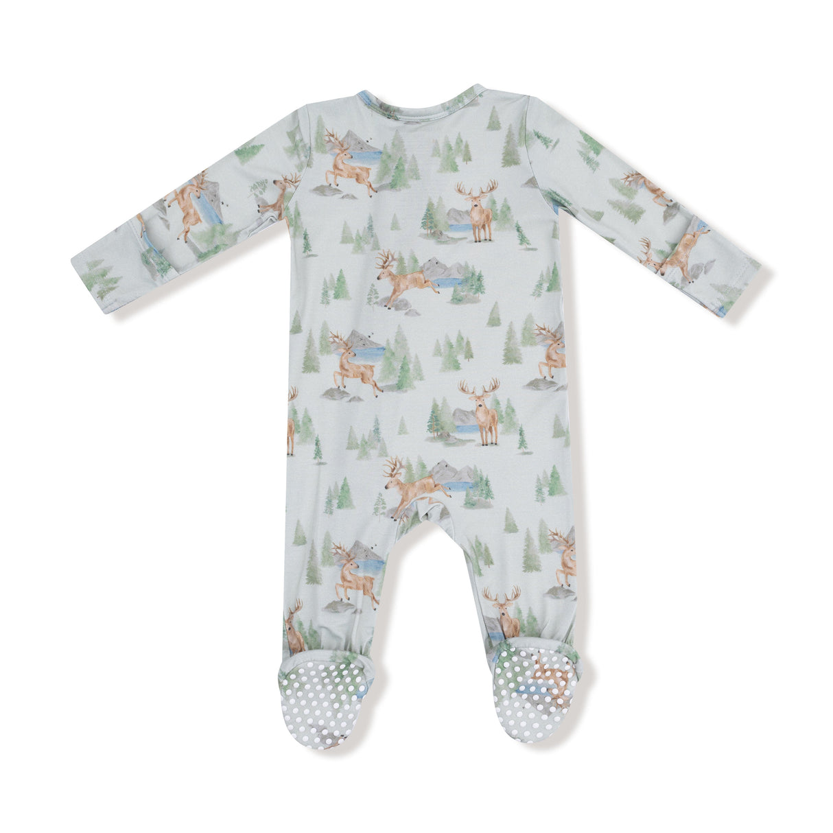 2 Way Zipper Footie - Buck Deer - HoneyBug 