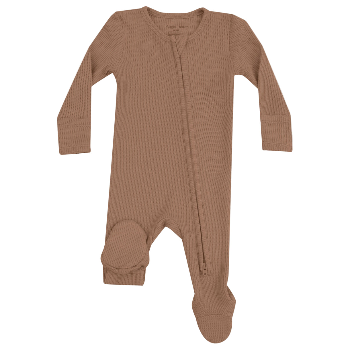 2 Way Zipper Footie - Cinnamon Swirl - HoneyBug 