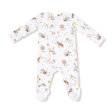 2 Way Zipper Footie - Farm Sounds - HoneyBug 