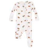 2 Way Zipper Footie - Tiny Acorns - HoneyBug 