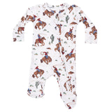 Buckaroo Western - 2 Way Zipper Footie