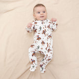 Buckaroo Western - 2 Way Zipper Footie