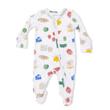 Charcuterie Cuties - 2 Way Zipper Footie