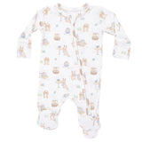 Easter Egg Hunt Uni - 2 Way Zipper Footie