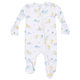Frog and Duck Pond - 2 Way Zipper Footie