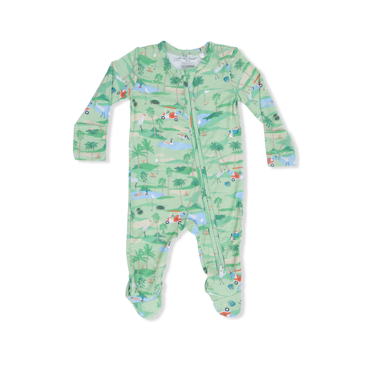 Golf Oasis Animals - 2 Way Zipper Footie