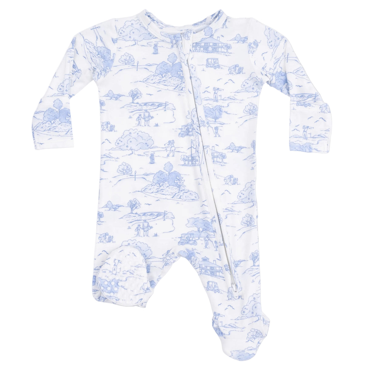 Golf Toile - 2 Way Zipper Footie