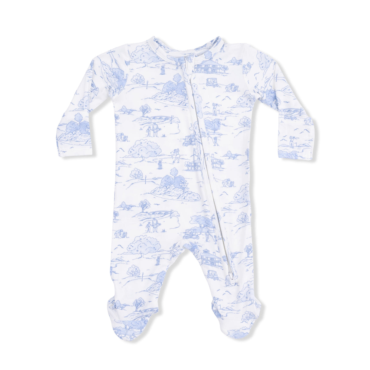 Golf Toile - 2 Way Zipper Footie