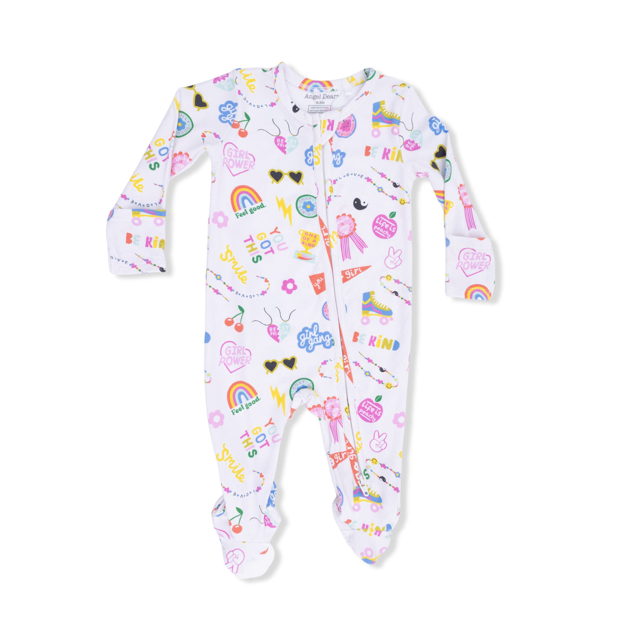 Girl Power - 2 Way Zipper Footie