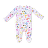 Girl Power - 2 Way Zipper Footie