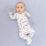 Home Run Baseball - 2 Way Zipper Footie