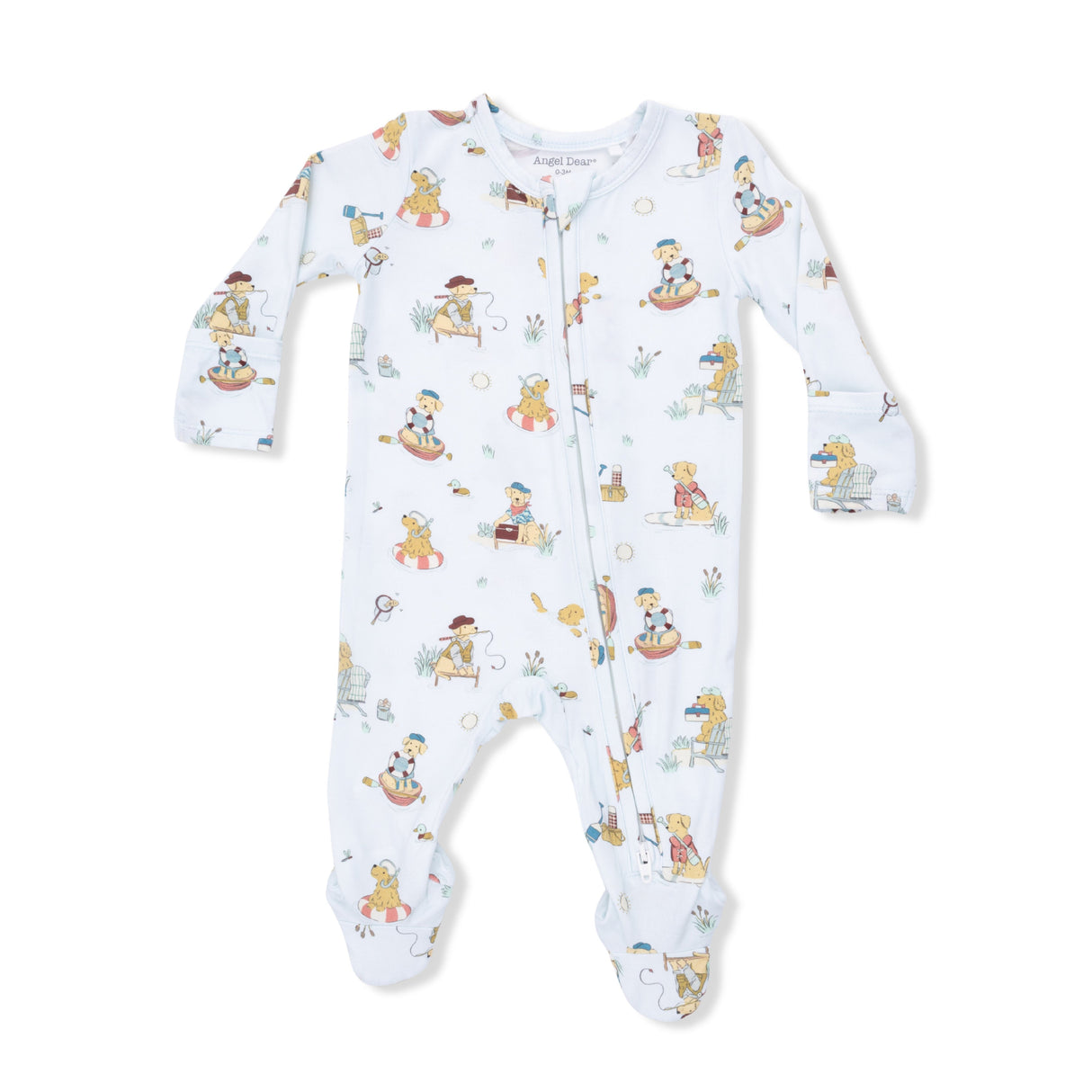 Lake Buddy Dogs - 2 Way Zipper Footie