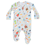 Sushi - 2 Way Zipper Footie