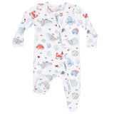 Sailor Sea Creatures - 2 Way Zipper Footie