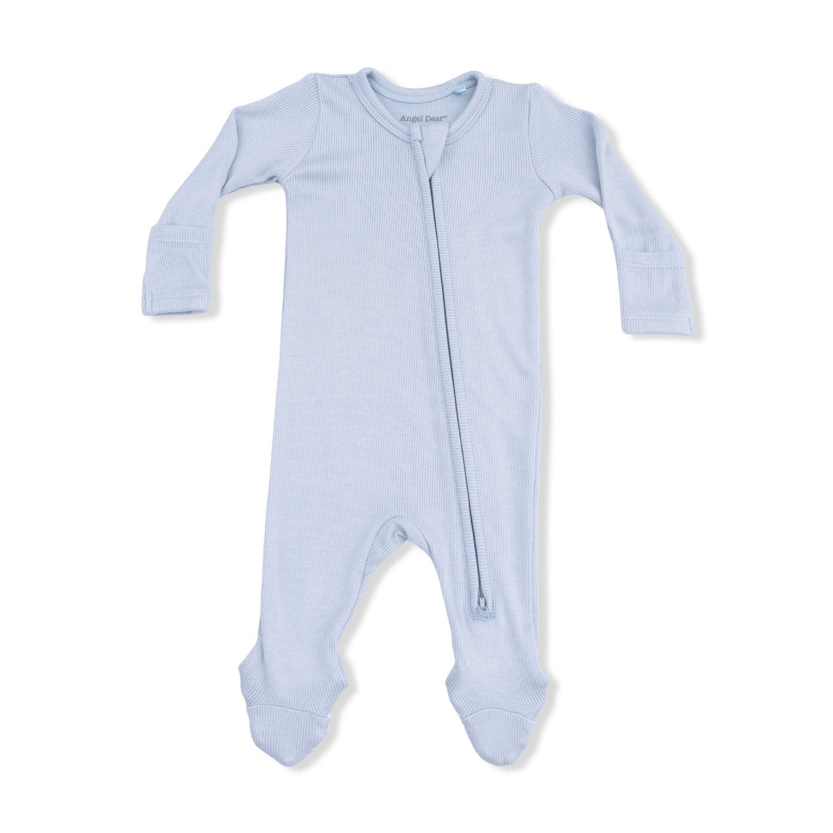 Solid Niagara Mist - 2 Way Zipper Footie
