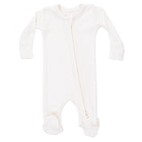 Solid Sugar Swizzle - 2 Way Zipper Footie