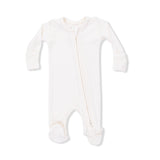 Solid Sugar Swizzle - 2 Way Zipper Footie