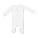Solid Sugar Swizzle - 2 Way Zipper Footie
