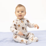 Farm Animals Rope Cameos Uni - 2 Way Zipper Footie