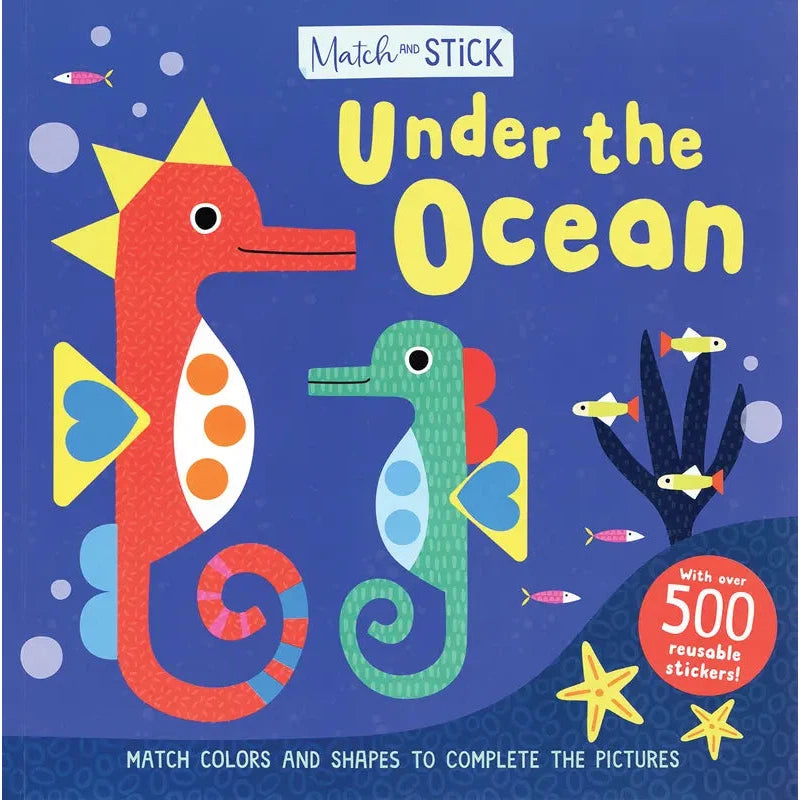 Match and Stick: Under the Ocean - HoneyBug 
