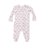 Edith's Rose Garden - 2 Way Ruffle Back Zipper Footie