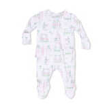 Pretty Golf - 2 Way Ruffle Back Zipper Footie