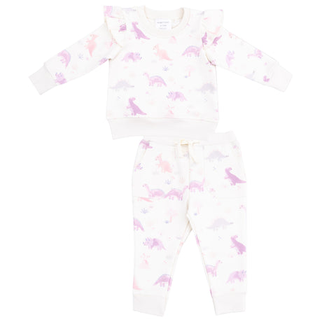 Ruffle Sweatshirt and Jogger Pant - HoneyBug 