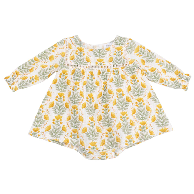 Puffed Long Sleeve Bubble with Skirt - HoneyBug 