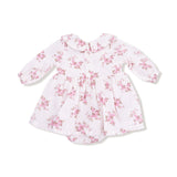 Long Sleeve Peter Pan Collar Bubble with Skirt - HoneyBug 