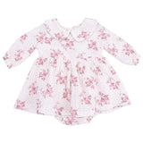 Long Sleeve Peter Pan Collar Bubble with Skirt - HoneyBug 