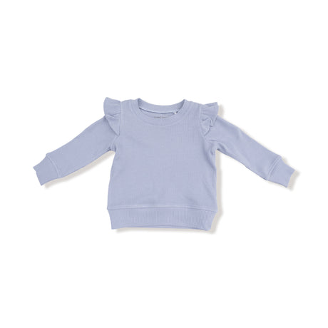 Ruffle Shoulder Shirt and Flare Pant - HoneyBug 