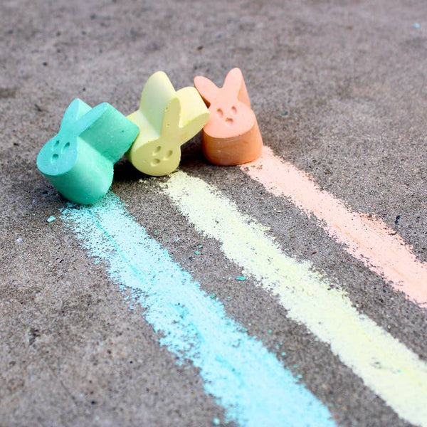 Assorted Duckie's Fluffle Handmade Sidewalk Chalk - HoneyBug 