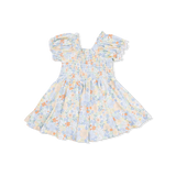 Georgia Floral - Smocked Twirly Dress and Bloomer