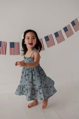 Tiered Mini Dress - HoneyBug 