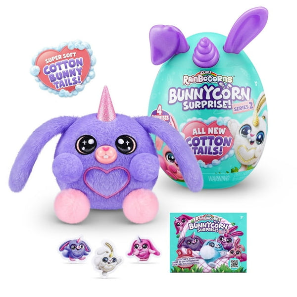 Rainbocorns Bunnycorn Surprise Series 2 Plush Toy - HoneyBug 