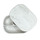 Hayden Bento Box - Marble White