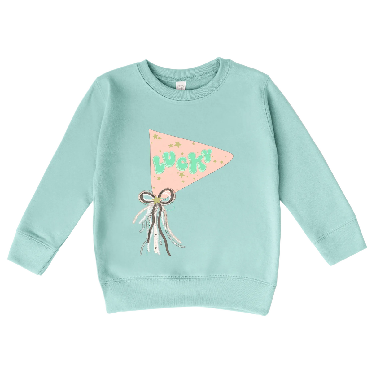 Lucky Girl Flag Sweatshirt