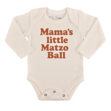 long sleeve graphic bodysuit | matzo ball