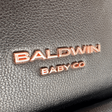 The Daphne Diaper Bag - Onyx