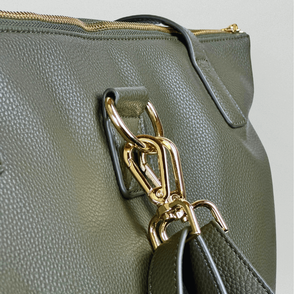 The Lillian Diaper Bag - Palmetto