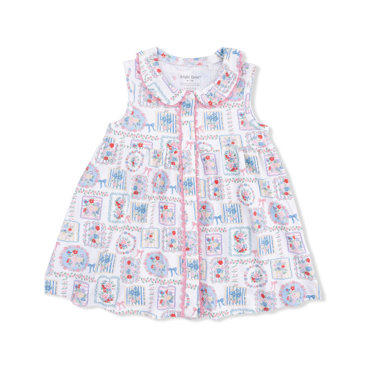 Julep's Floral Patchwork - Jill Dress Sleeveless with Bloomer